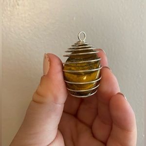 Tigers Eye Crystal necklace